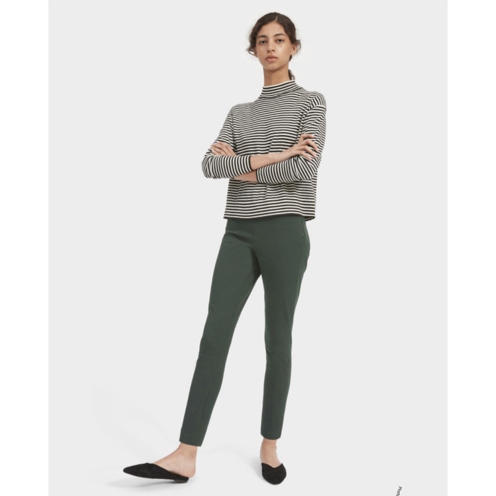 NEW EVERLANE the side zip stretch cotton pant size 16
